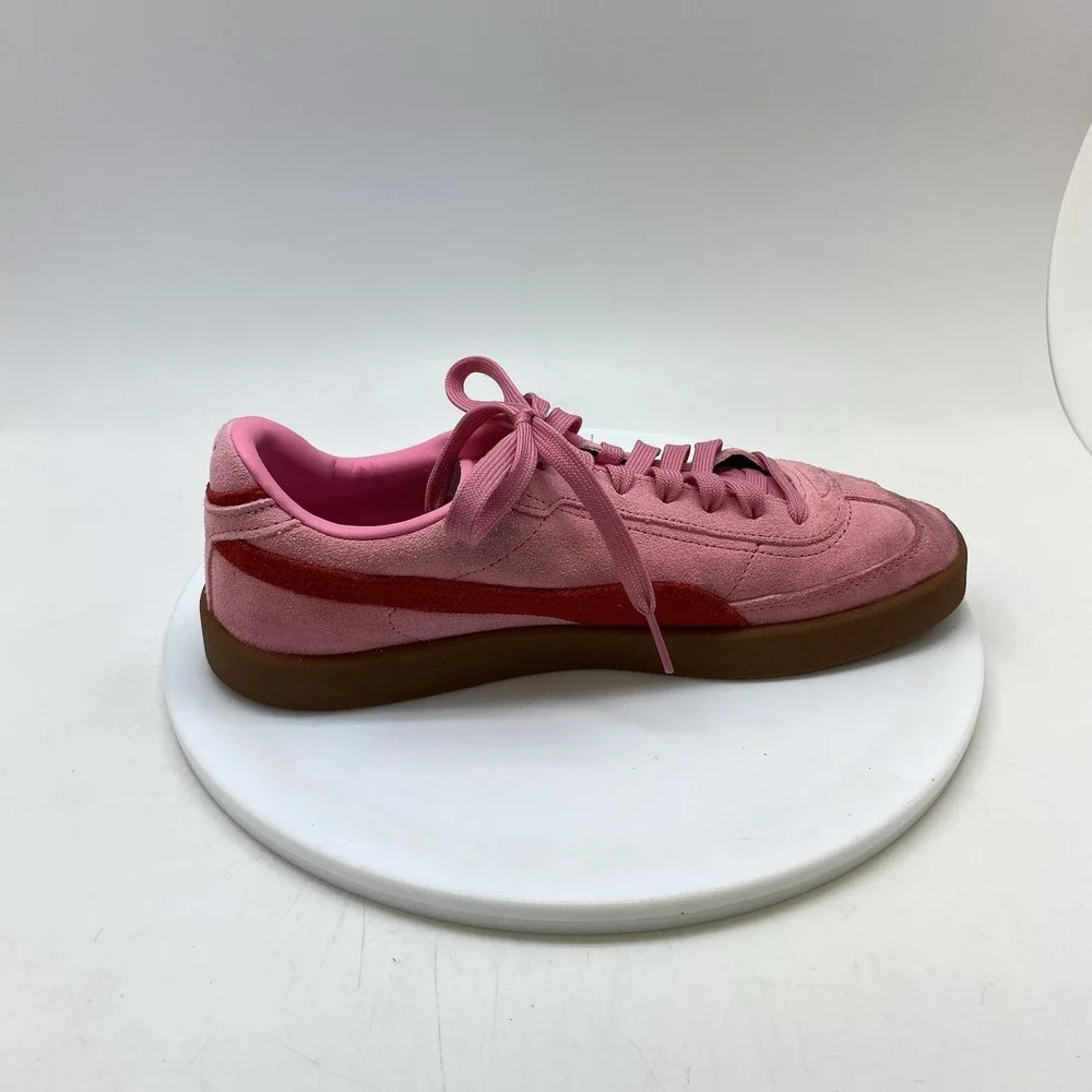Puma Club II Era Sneakers Womens 8.5 Pink Suede Low Casual Shoes 400440-02
